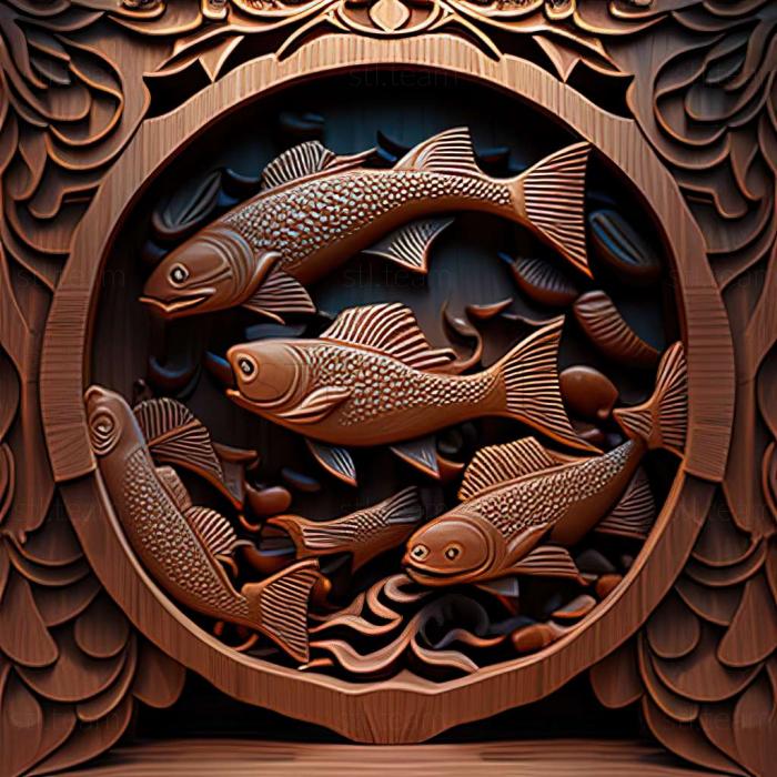 Animals fish corridors